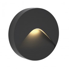 Φωτιστικό Επίτοιχο LED 2W 230V 100lm CCT Polycarbonate Ανθρακί IP65 Horseshoe